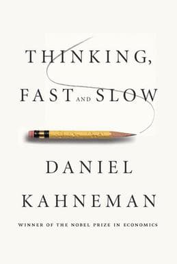 Cover of Thinking, Fast and Slow by Daniel Kahneman